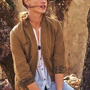 SOLD Anthropologie Hei Hei Linen Kimono Jacket, S